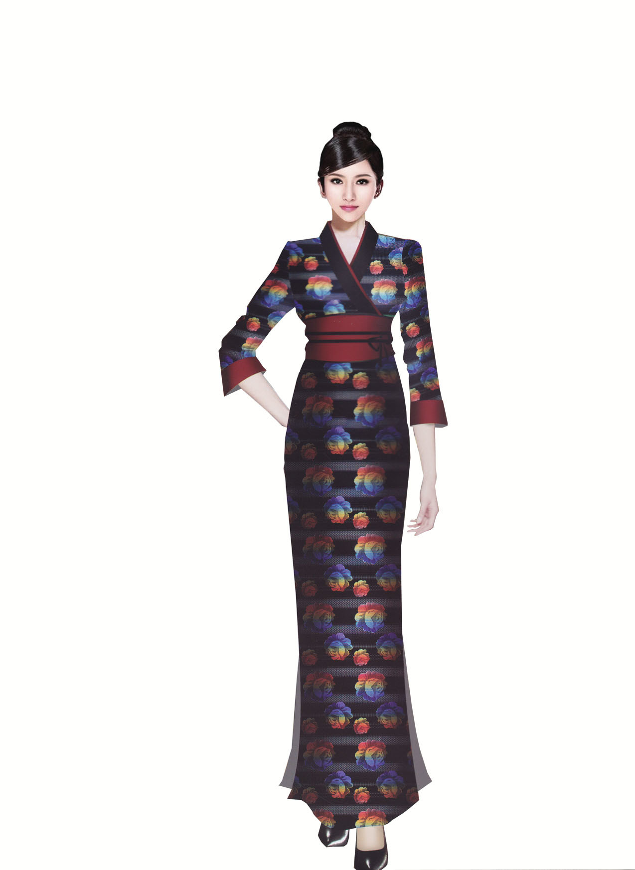 酒店日式餐廳工作服設計如何才能與傳統(tǒng)元素結合
